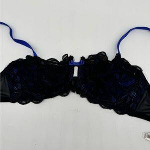 Adore Me 1316M Hannah Unlined Lace Balconette Bra Underwire Womens 32DDD
